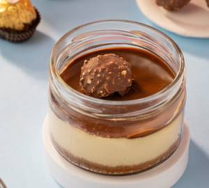 Ferrero Rocher Cheesecake Jar