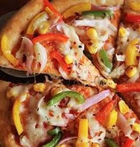 Veg pizza [6 pieces]