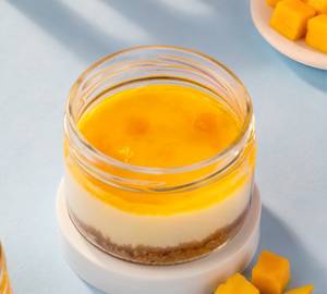 Mango Cheesecake Jar