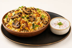 Mushroom Biryani