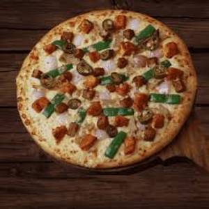 Chicken 65 pizza [6 pieces]