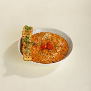Smoky Tomato Garlic Parmesan Risotto