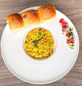 Paneer Bhurji With Pav