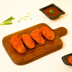 Kimchi Fried Chicken Wings