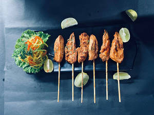 Tandoori Grilled Chicken Sticks