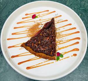 Pecan Caramel Pie (Contains Alcohol)