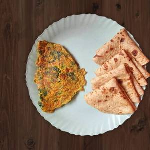 Tawa Roti With Omlette
