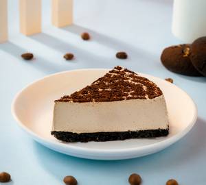 Coffee Cheesecake Slice