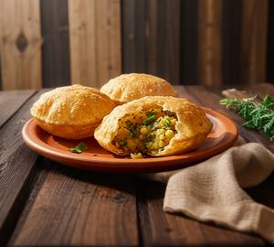 Aloo Bhari Puri 😋