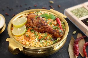 Kolam Rice Chicken Biryani