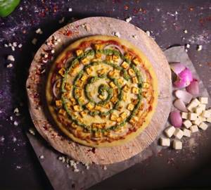8 Ice Classic Paneer Basil Pesto Pizza