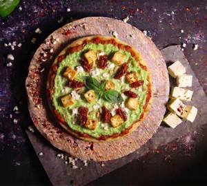 8 Inch Paneer & Sun-Dried Tomato Herb Pizza