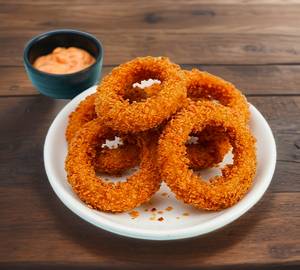 Golden-Fried Onion Rings (4  Pcs)