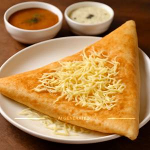 Cheese Plain Dosa