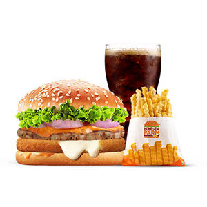 Farm Grilled Chicken Cheeseburst Meal