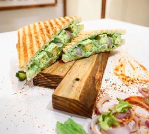 Pesto Paneer Grilled Sandwich