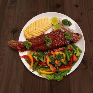 Whole Grilled Trout (Spicy)