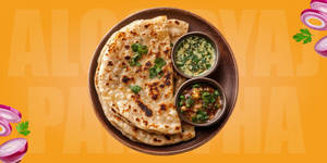 Aloo Pyaz Paratha
