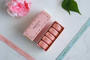 Strawberry Macarons (Pack Of 5)
