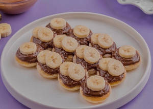 Mini-nutella With Banana Pancake