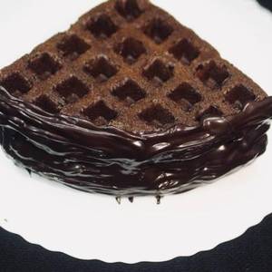Belgian Chocolate Dark Waffle