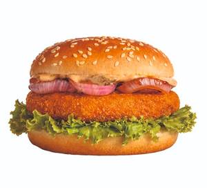 Crispy Veggie Burger [Al A Carte]