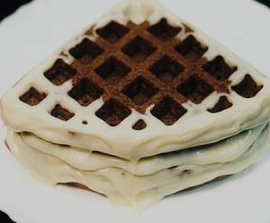 Belgian Chocolate White Waffle