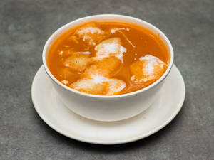 Cream of tomato soup