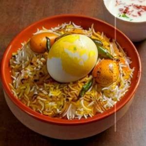 Egg biryani