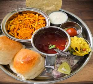 Puneri Misal Thali