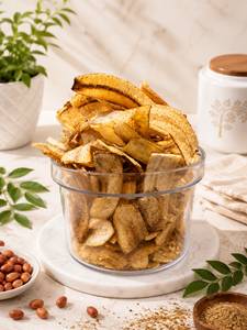 Long Banana Chips(Black Pepper) 200Gm