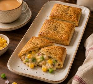 Cheese Corn Puff Patty