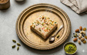 Shahi khajoor burfi