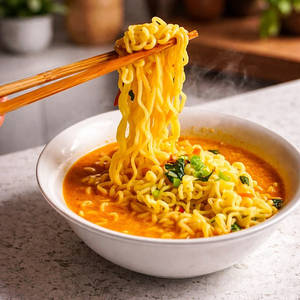 Nissin Geki Korean Ramen Spicy Veg