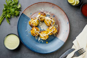 Cheesy Tandoori Aloo