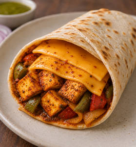 Double Cheese Peri Peri Cheese Wrap