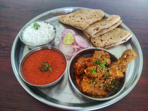 Chicken Thali