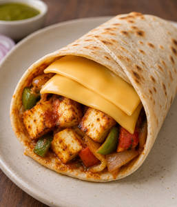 Double Cheese Paneer Wrap