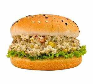 Sloppy Veggie And Cheese Burger [Ala Carte]