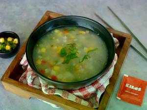 Sweet corn hot and sour soup
