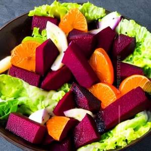 Beetroot & Orange Carpacio