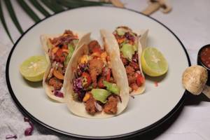Crunchy Mushroom - Soft Tacos X 3