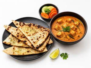 Jain Curry Combo With Butter Roti (2 Pc)