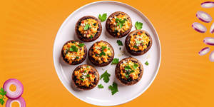 Stuffed Mushroom Tikka