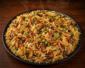 Mushroom Biryani