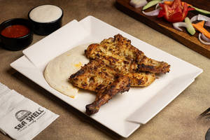 Afghani Bbq [half] Get Kubus, Thoum, Salad With 500 Ml Soft Drink