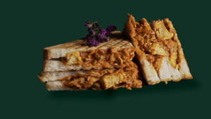 White  Chicken Tandoori Sandwich