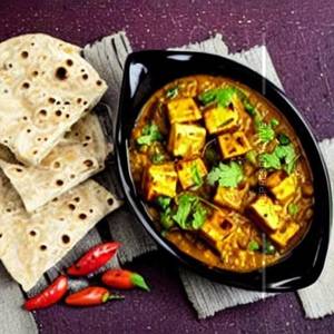 Matar paneer