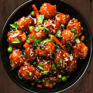 Veg manchurian dry full 