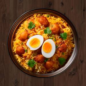 Egg biryani full
